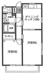 メゾングリシーヌCの物件間取画像